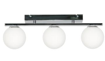 shumee STROPNA SVETILKA IZ KROMIRANEGA STEKLENA LED SVETILKA E14 GOZD 13-492