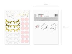 shumee Nalepke za zabavo Little Star (1 škatla / 50 kosov)