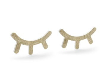 shumee Stenska dekoracija Speče oči, zlata, 20x11cm (1 škatla / 25 kosov)