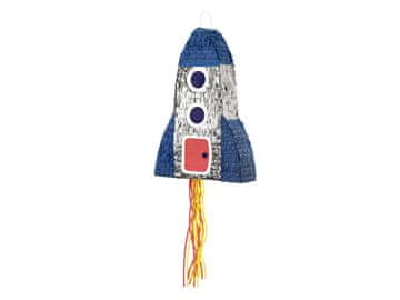 PartyDeco Pinjata - Raketa, 45,5x69,5x14cm