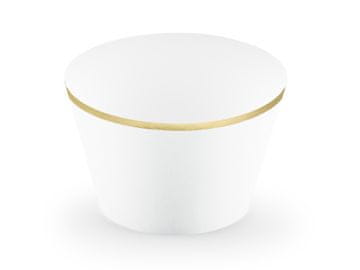 shumee Modelčki za mafine, 4,8 x 7,6 x 4,6 cm, beli (1 karton / 50 paketov) (1 paket / 6 kosov)