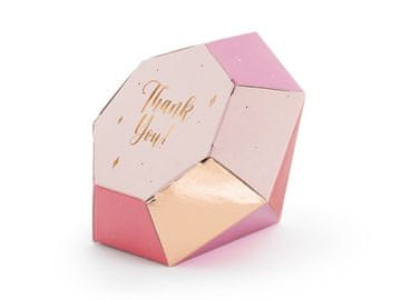 shumee Diamantne škatle, 10x12x11,5 cm, mešane (1 paket / 6 kosov)