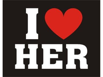 shumee Obožujem njene nalepke za čevlje (1 paket / 2 kosa)