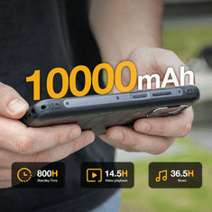 AGM Odporni pametni telefon H Max 4GB/128GB za baterijo 10.000 mAh