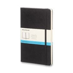 Moleskine Beležnica - trde platnice, L, s pikami - črna