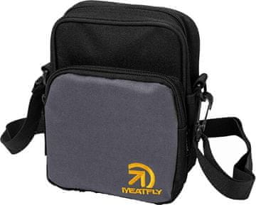 MEATFLY Torba čez telo Hardy temno siva/zlata