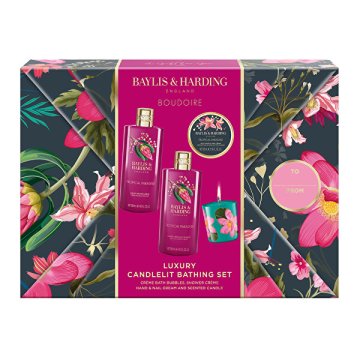 Baylis & Harding Darilni set za nego telesa Boudoire - Tropical Paradise, 4 kosi