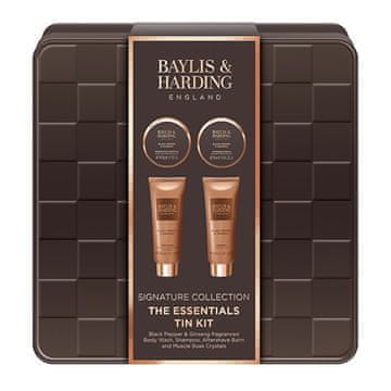 Baylis & Harding Darilni set Črni poper in ginseng 4 kosi