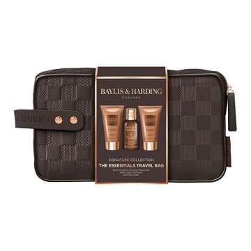 Baylis & Harding Darilni set za nego kopalnih oblog črni poper in ginseng, 3 kosi