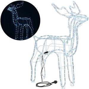 Springos novoletne lučke jelen 216 LED hladno bela