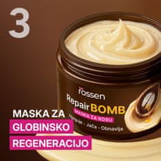 ROSSEN Natural Babassu in piskavica set za lase