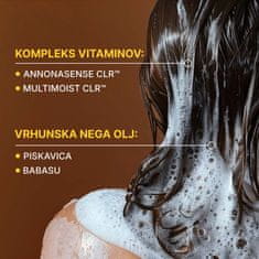 ROSSEN Natural Babassu in piskavica multivitaminski šampon