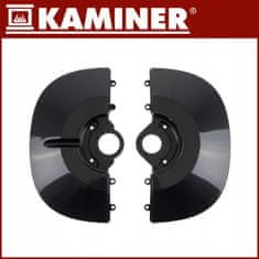 Kaminer 2000W nihajni touch električni ventilatorski grelni kamin LCD + daljinec