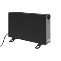 Teesa 2000W električni konvektorski grelec LCD + daljinec črn