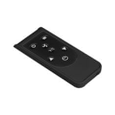 Teesa 2000W električni konvektorski grelec LCD + daljinec črn