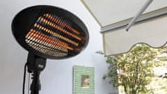 Teesa 2000W Infrardeči električni grelec za teraso s 3 nastavitvami IPX4