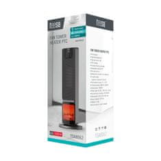 Teesa 2000W nihajni touch PTC električni ventilatorski grelni kamin LCD + daljinec