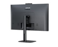 AOC Q27V5CW monitor, QHD, IPS, 75Hz, kamera, USB-C