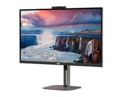 AOC Q27V5CW monitor, QHD, IPS, 75Hz, kamera, USB-C