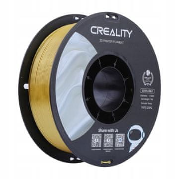 Creality Filament CR-Silk 1,75mm, 1kg, zlata