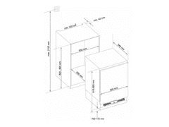 Vestel podpultni hladilnik VEKS1136