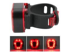 Verkgroup zadnja luč za kolo HY418, 14 LED, USB, 100 lm (14494)