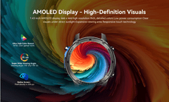 MI SPORT WATCH FORCE AMOLED | GPS Dual L1+L5 | Bluetooth Klici | 5ATM/IP69K | 170+ športov | SIVA pametna ura