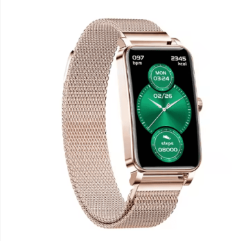 MI SPORT WATCH GRACE | Elegantna ženska pametna ura z AMOLED zaslonom | Menstrualni koledar | Srčni utrip & SpO₂ | Bluetooth klici | IP68 vodoodpornost | ROSE-GOLD pametna ura