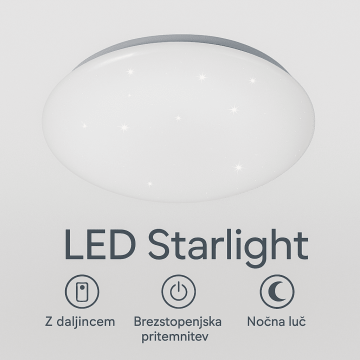 Esto Stropna luč LED STARLIGHT