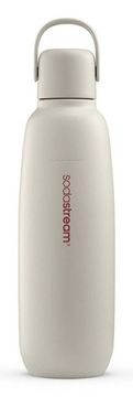 SodaStream Fizz & Go COOL 0,9 L – termo steklenica iz nerjavečega jekla za gazirano vodo, 12ur, bež (1062400490)