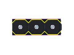 Lian Li UNI FAN SL Wireless ventilator, 120mm, PWM, ARGB, 3-kosi, črn + kontroler (12SL1W1B)