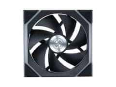 Lian Li UNI FAN SL Wireless ventilator, 120mm, PWM, ARGB, 3-kosi, črn + kontroler (12SL1W1B)