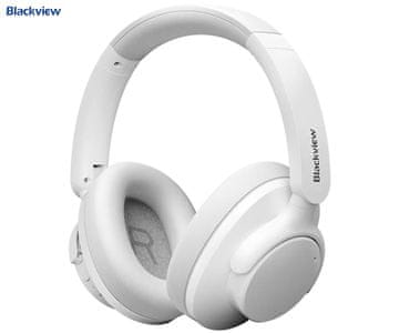 Blackview FITBUDS H1 brezžične naglavne slušalke, USB-C, bele
