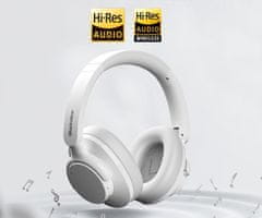 Blackview FITBUDS H1 brezžične naglavne slušalke, USB-C, bele