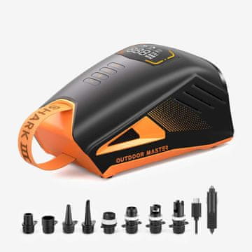 Outdoor master Shark 3 električna baterijska sup pumpa, 20 psi