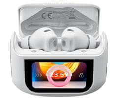 Blackview AIRBUDS 12 brezžične slušalke, BT 5.4, IPX7, USB-C, bele