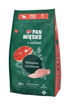 shumee PAN MEAT Govedina z zajcem M 9kg