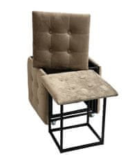 shumee Transformer torbica 5v1 cappuccino žamet 2284