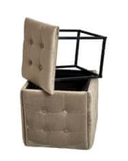 shumee Transformer torbica 5v1 cappuccino žamet 2284