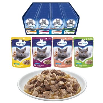 shumee PREVITAL - piščanec, teletina, losos, perutnina - za odrasle