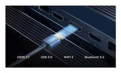 shumee TCL 65P79K QLED 65" 4K Ultra HD Google TV Dolby Atmos DVB-T2 kovinski