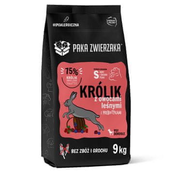 shumee Seventh Heaven Animal Pack suha hrana za pse z zajci in gozdnimi sadeži 9 kg