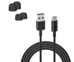 Blackview AIRBUDS 12 brezžične slušalke, BT 5.4, IPX7, USB-C, črne