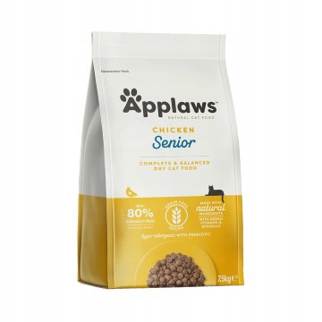 shumee APPLAWS CAT SENIOR Piščanec 7,5kg