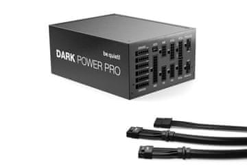 BE be quiet! Dark Power Pro 13 Napajalnik (1300W, ATX, Črn)