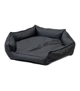 shumee Postelja HEXAGON grafitna XXL 90x63x16