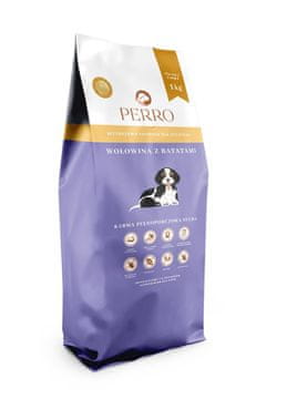 shumee PERRO govedina s sladkim krompirjem za mladičke 1 kg