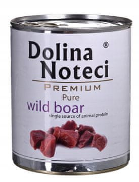 shumee DOLINA NOTECI Premium Pure mokra hrana za pse, bogata z divjačino, 800 g