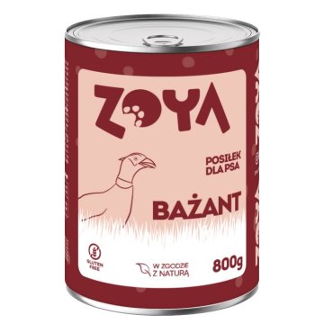 shumee ZOYA Fazan - konzerva mokre hrane za pse 800 g