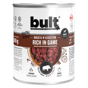 shumee BULT MOKRA HRANA ZA PSE, BOGATA Z JELENINO, 800 G